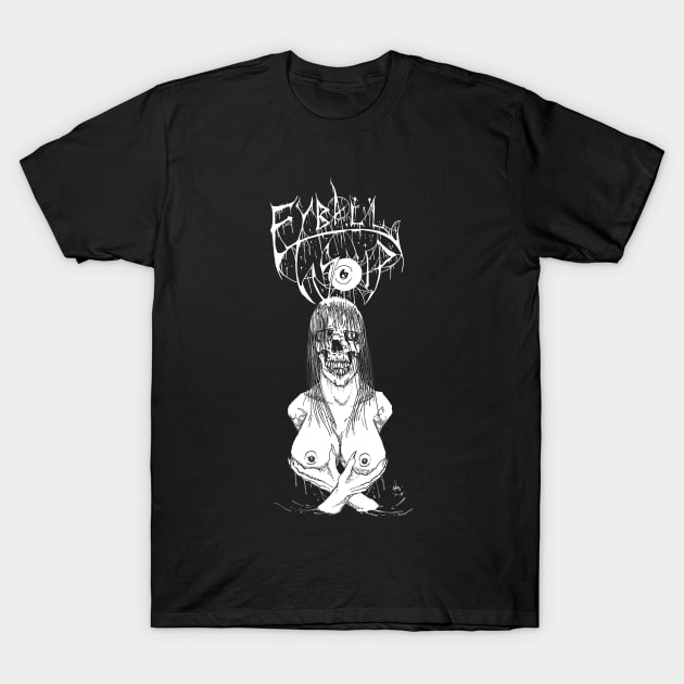 Peacefully Morbid T-Shirt by Eyballsoup